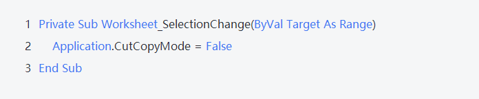 VBA 代码禁止复制