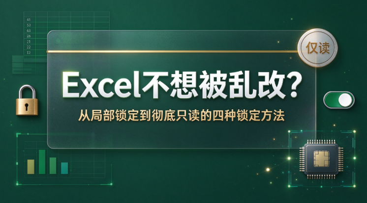 excel表格锁定办法